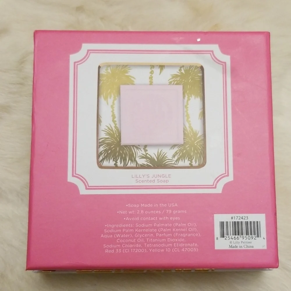 Lilly Pulitzer soap and tray set